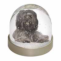 Tibetan Terrier Dog Snow Globe Photo Waterball