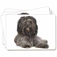 Tibetan Terrier Dog Picture Placemats in Gift Box