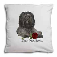 Tibetan Terrier+Rose 