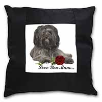 Tibetan Terrier+Rose 