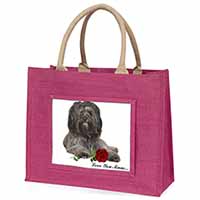 Tibetan Terrier+Rose 