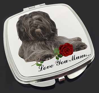 Tibetan Terrier+Rose 