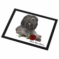 Tibetan Terrier+Rose 