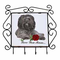 Tibetan Terrier+Rose 