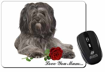 Tibetan Terrier+Rose 