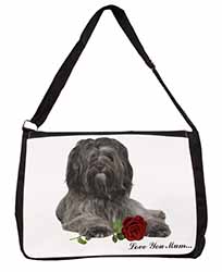 Tibetan Terrier+Rose 