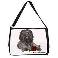 Tibetan Terrier+Rose 