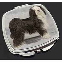 Tibetan Terrier Dog Make-Up Compact Mirror