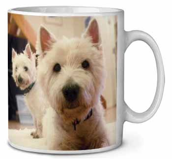 West Highland Terrier Dogs Ceramic 10oz Coffee Mug/Tea Cup