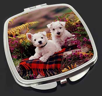 West Highland Terriers Make-Up Compact Mirror