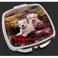 West Highland Terriers Make-Up Compact Mirror