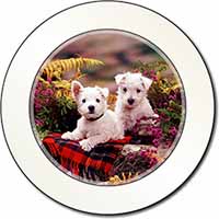 West Highland Terriers Car or Van Permit Holder/Tax Disc Holder