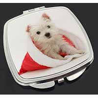 West Highland Terrier Dog Make-Up Compact Mirror