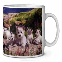 West Highland Terrier Dogs Ceramic 10oz Coffee Mug/Tea Cup