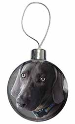Weimaraner Dog  Christmas Bauble