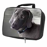 Weimaraner Dog  Black Insulated School Lunch Box/Picnic Bag