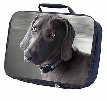 Weimaraner Dog  Navy Insulated School Lunch Box/Picnic Bag