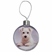 West Highland Terrier Dog Christmas Bauble