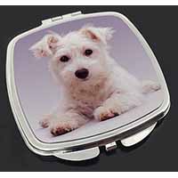 West Highland Terrier Dog Make-Up Compact Mirror