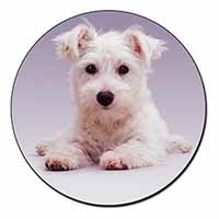West Highland Terrier Dog Fridge Magnet Printed Full Colour