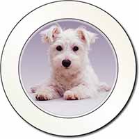 West Highland Terrier Dog Car or Van Permit Holder/Tax Disc Holder