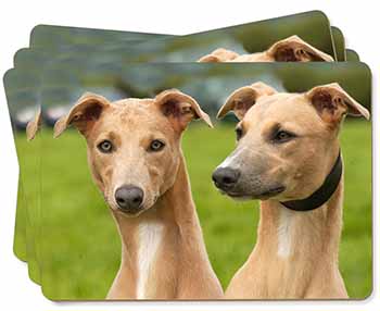 Whippet Dogs Picture Placemats in Gift Box