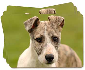 Whippet Puppy Picture Placemats in Gift Box