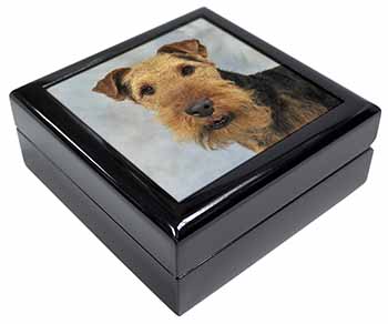 Welsh Terrier Dog Keepsake/Jewellery Box