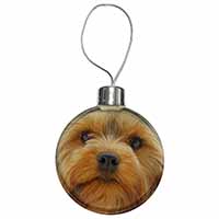 Yorkshire Terrier Dog Christmas Bauble