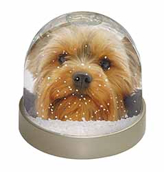 Yorkshire Terrier Dog Snow Globe Photo Waterball