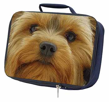 Yorkshire Terrier Dog Navy Insulated School Lunch Box/Picnic Bag