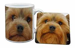 Yorkshire Terrier Dog Mug and Coaster Set