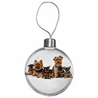 Yorkshire Terrier Dogs Christmas Bauble