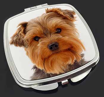 Cute Yorkshire Terrier Dog Make-Up Compact Mirror