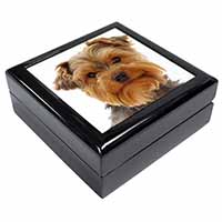 Cute Yorkshire Terrier Dog Keepsake/Jewellery Box