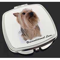 Yorkshire Terrier Dog-with Love Make-Up Compact Mirror