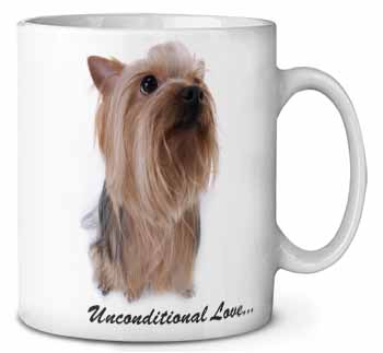 Yorkshire Terrier Dog-with Love Ceramic 10oz Coffee Mug/Tea Cup