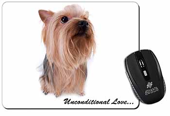 Yorkshire Terrier Dog-with Love Computer Mouse Mat