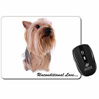 Yorkshire Terrier Dog-with Love Computer Mouse Mat