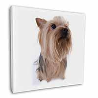 Yorkshire Terrier Square Canvas 12"x12" Wall Art Picture Print
