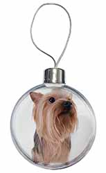 Yorkshire Terrier Christmas Bauble