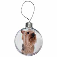 Yorkshire Terrier Christmas Bauble