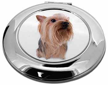 Yorkshire Terrier Make-Up Round Compact Mirror