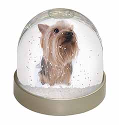 Yorkshire Terrier Snow Globe Photo Waterball