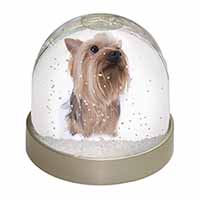 Yorkshire Terrier Snow Globe Photo Waterball