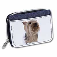 Yorkshire Terrier Unisex Denim Purse Wallet