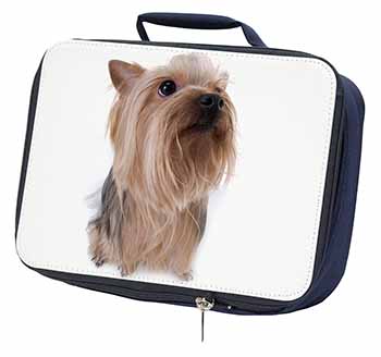 Yorkshire Terrier Navy Insulated School Lunch Box/Picnic Bag