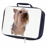 Yorkshire Terrier Navy Insulated School Lunch Box/Picnic Bag