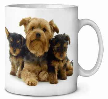 Yorkshire Terrier Dogs Ceramic 10oz Coffee Mug/Tea Cup