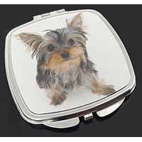 Yorkshire Terrier Dog Make-Up Compact Mirror